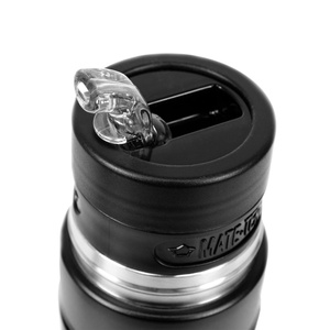 Yerbomos XL ALL IN ONE - 750ml - Mate-kop, termokande og bombilla i én (sort)