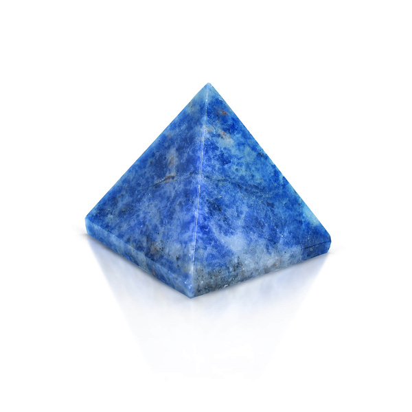 Sæt med 7 chakra-sten – pyramider