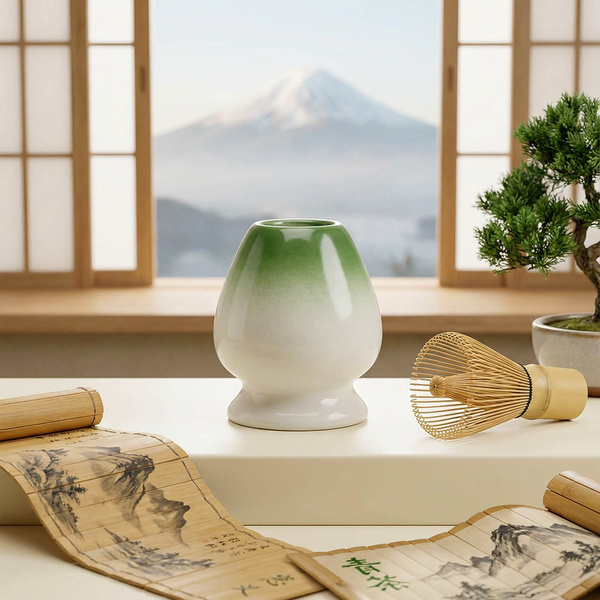 Kusenaoshi – Chasen–holder i keramik – Hayashi