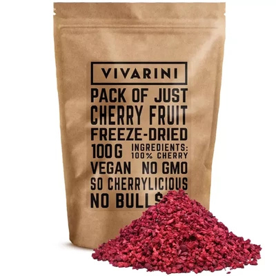 Vivarini - Kirsebær (frysetørret) 100g