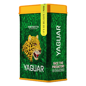 Yerba Mate Yaguar Pera 0,5 kg i dåse