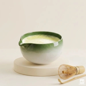 Gavesæt til at tilberede White Matcha