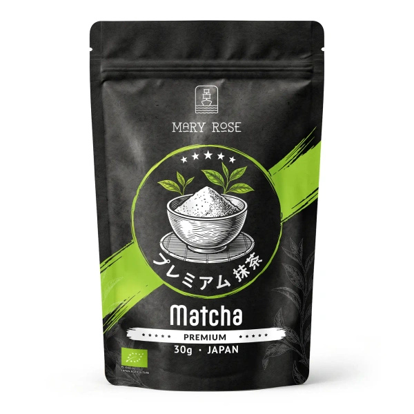 Gavesæt: japansk matcha i premiumkvalitet + matchawan + bambustilbehør