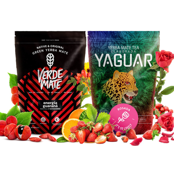 Yerba Mate-sæt: Verde Mate + Yaguar