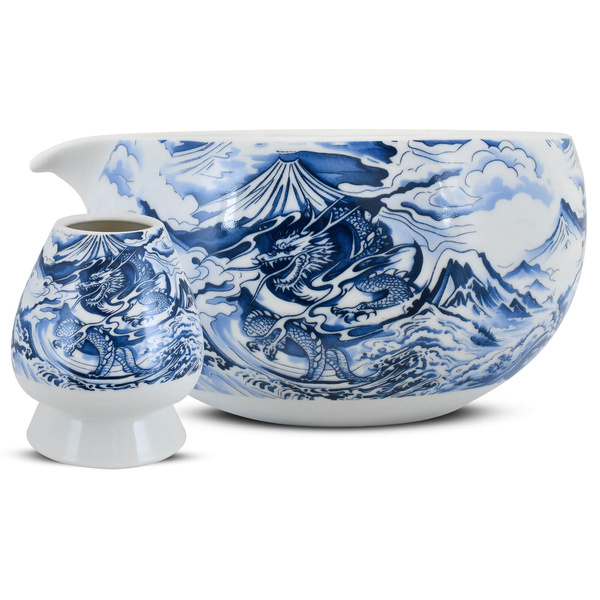 Sæt med tilbehør til brygning af matcha-te