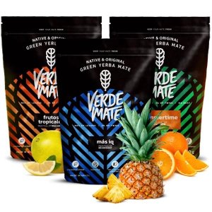 Yerba Mate Verde Grøn Frugt Sæt 3x500 1,5kg