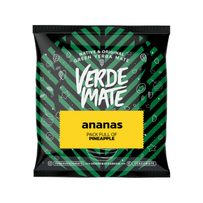 Yerbera – Metaldåse + Verde Mate Green Ananas 0,5 kg