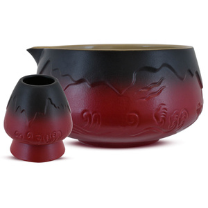 Sæt med tilbehør til brygning af matcha-te