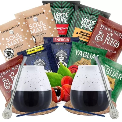 Yerba Mate-sæt til to Fruity to start