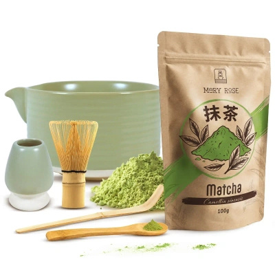 Sæt til brygning af matcha-te