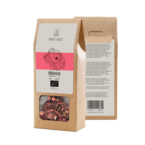 Mary Rose - Hibiscus økologisk (blomsterblade) 50g 