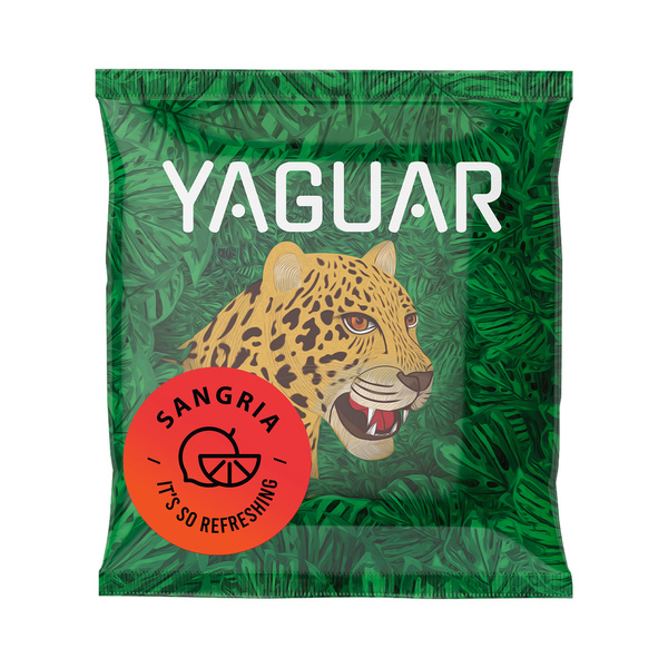 Sæt Yerba Mate Yaguar 10x50g Calabash Bombilla