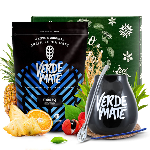 Gavesæt Yerba Verde Mate Mas IQ 0,5kg