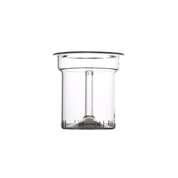 Glas tekande med brygger Flor 600ml