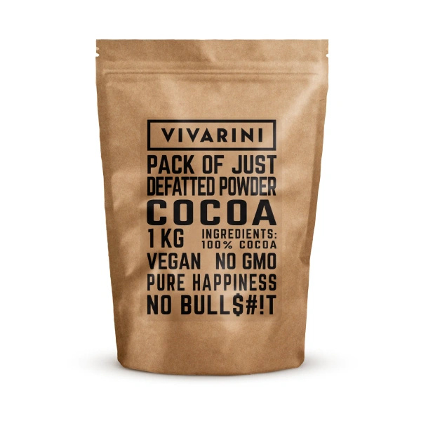 Vivarini – Alkaliseret kakao mørk (pulver) 1 kg