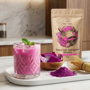 Mary Rose – Pink Matcha Alternative – Dragon fruit (pulver) 100 g
