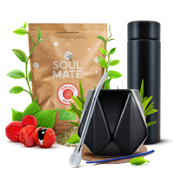 Sæt Yerba Soul Mate Energia termokande 0,5kg 500g