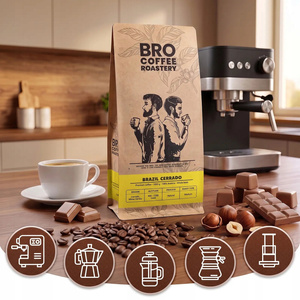 Sæt Bro Coffee Roastery Brazil Samba + Brazil Cerrado 2x1kg (2kg)