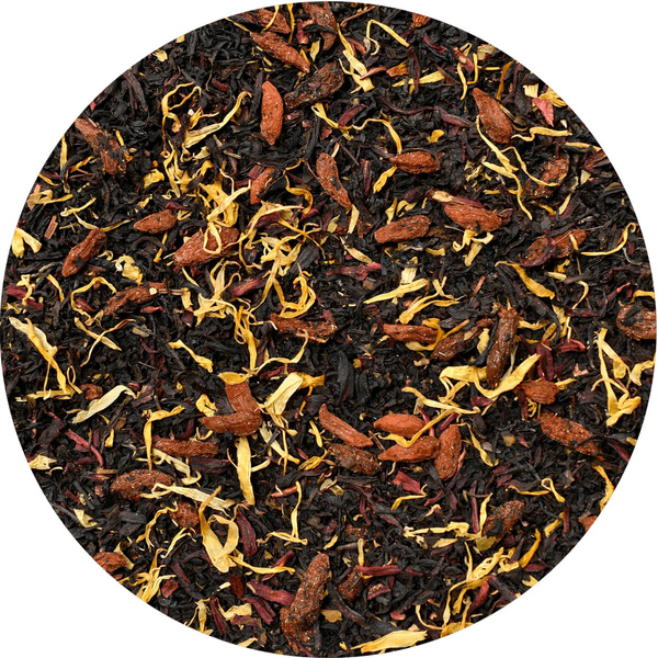 Gaveæske: te, te-bomber, slik og te-tilbehør