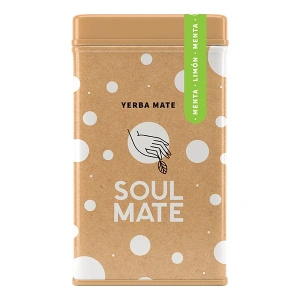 Yerbera – Metaldåse + Soul Mate Orgánica Menta Limon 0,5 kg