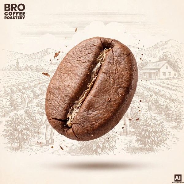 Bro Coffee Roastery – Helbønnekaffe Pure Crema 1 kg