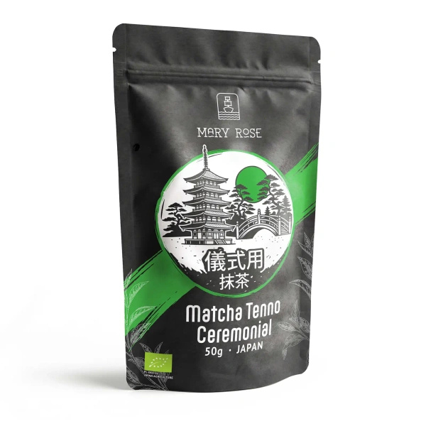 Mary Rose – Japansk Matcha Tenno Grøn Te (BIO) Ceremoniel 50 g
