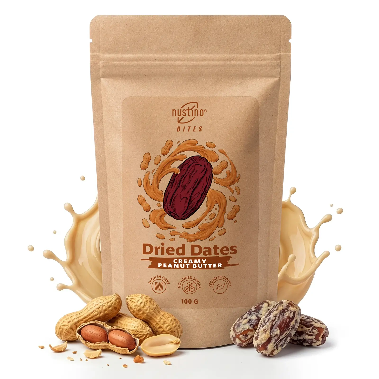 Nustino Bites Creamy Peanut Butter