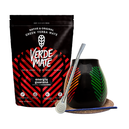 Startsæt Bombilla Mate Cup + mate-te Verde
