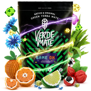 Verde Mate Green Game On 0,4 kg – yerba mate til gamere med smag af energidrik