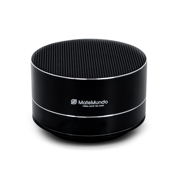 Højttaler med MateMundo-logo