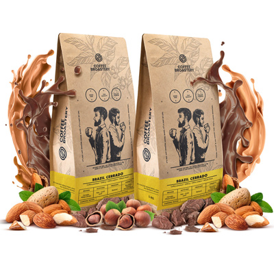 Sæt Bro Coffee Roastery Brazil Cerrado 2x1kg (2kg)