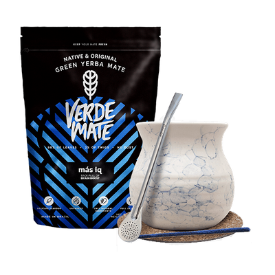 Sæt Yerba Verde Mate Mas IQ 500g 0,5kg