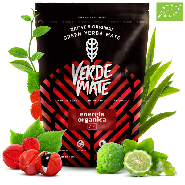 Yerba Mate Sæt Verde Mate 400g 0,4kg Kalabas + Bombilla