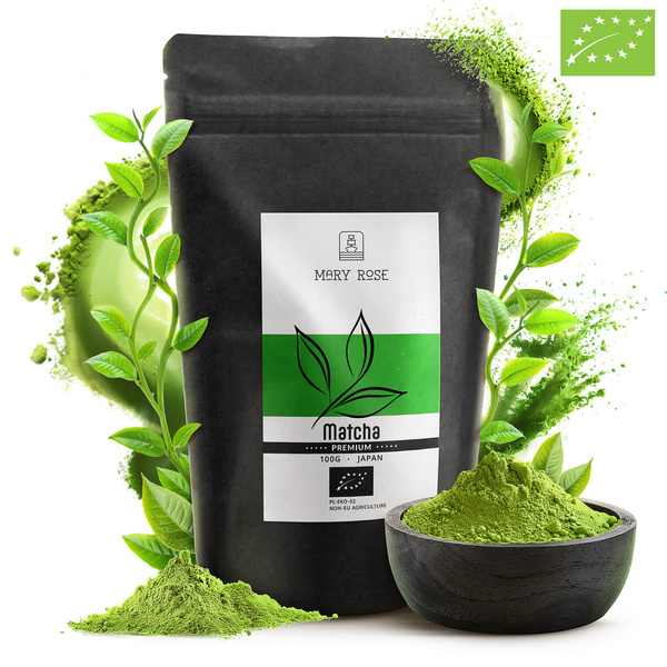 Mary Rose – Japansk Matcha Grøn Te (BIO) Premium 100 g