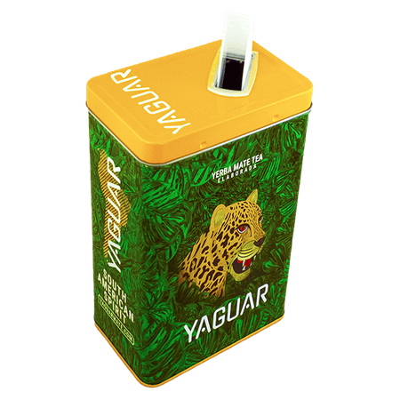 Yerba Mate Yaguar Pera 0,5 kg i dåse