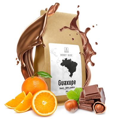 Mary Rose - hel bønnekaffe Brasilien Guaxupe premium 200g