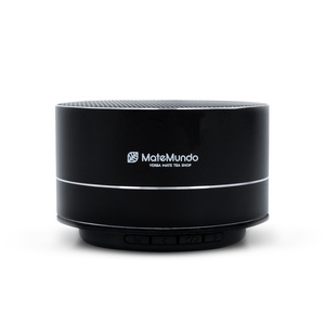 Højttaler med MateMundo-logo