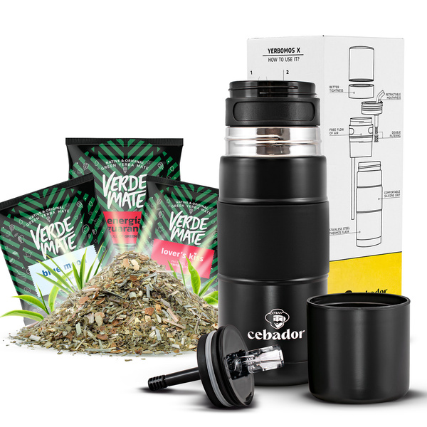 Yerba Mate Sæt 3x50g + Yerbomos X OUTDOOR