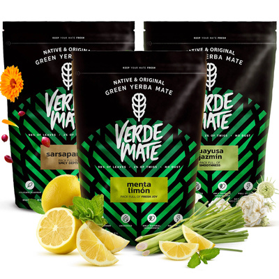 Trio Yerba Verde Mate på START for begyndere