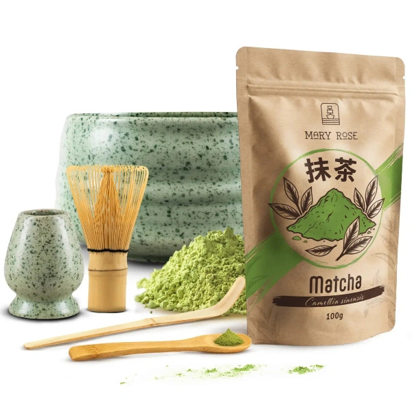 Sæt til brygning af matcha-te