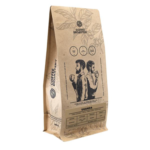 Bro Coffee Roastery - Helbønnekaffe Uganda Kanyenye Speciality 400g