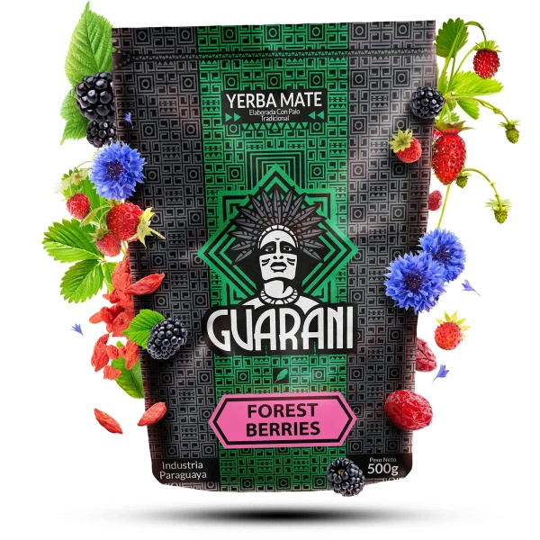 Yerba Mate Guarani Fruit Duet 2x500g sæt