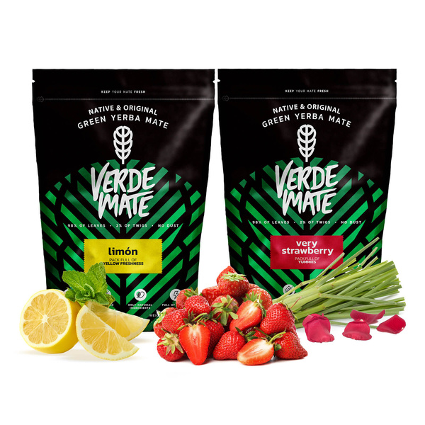 Yerba Verde Mate Limon Meget jordbærfrugtagtig 1 kg