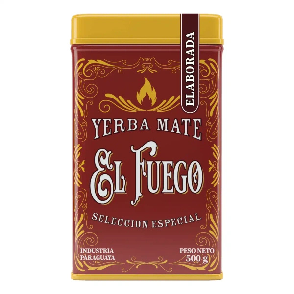 Yerbera – Metaldåse + El Fuego Elaborada 0,5 kg