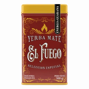 Yerbera – Metaldåse + El Fuego Energia Guarana 0,5 kg