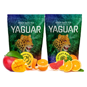Yerba Mate Yaguar frugtig Citrus Mango 2x500g 1kg