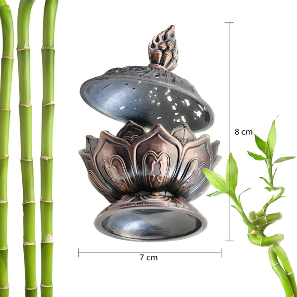 Røgelsesholder Lotus (kiste)