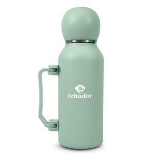 YerbaGo – Termokande med kalabas og bombilla 1,3 L – pistacie