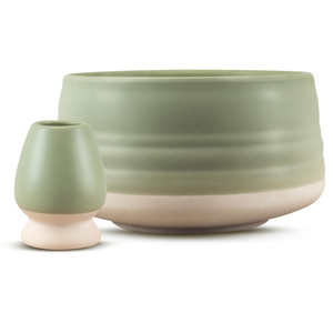 Sæt med tilbehør til brygning af matcha-te