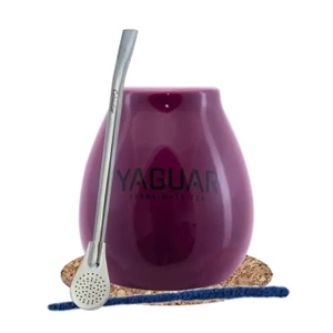 Yerba mate sæt kalabas + Bombilla